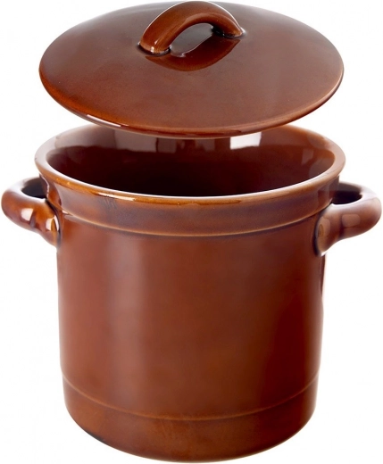 Uszczelniająca pokrywka i dwa praktyczne uchwyty