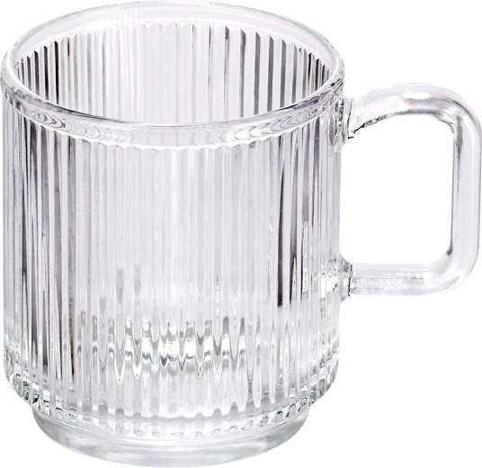 Stylowe ryflowane szkło dla lepszego chwytu