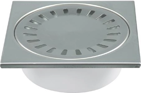 Wpust podłogowy dolny PV DN 50/55 nierdzewny