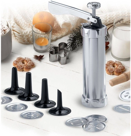 Prasa i pistolet do dekorowania w jednym