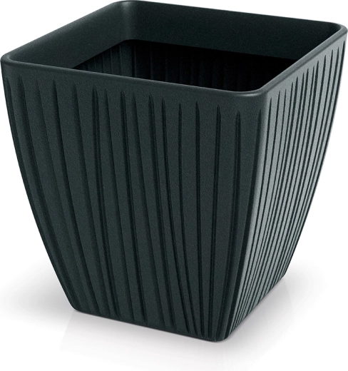 Donica Fero Square 40 cm ciemnoszara