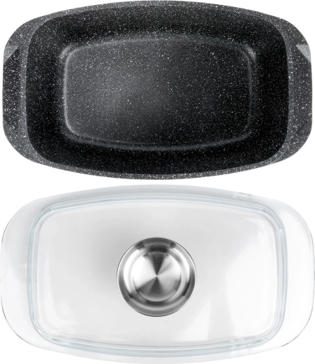 Nieprzywierająca powłoka granitowa do gotowania z minimalną ilością tłuszczu