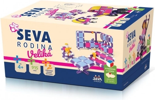 Seva Rodina duży zestaw konstrukcyjny 915 elementów