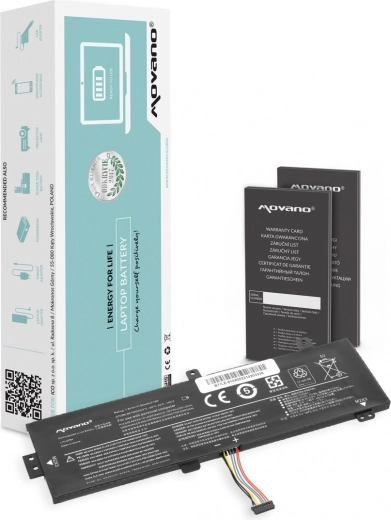 Bateria Movano L15L2PB4 do Lenovo IdeaPad 510-15ISK 4100 mAh (31 Wh)