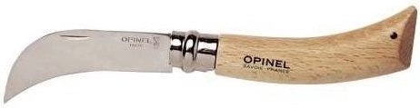 Opinel N°08 VRI Garden – ogrodniczy nóż składany do przycinania 8 cm, rękojeść bukowa