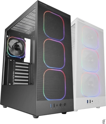 Maksymalny airflow dzięki przedniemu mesh