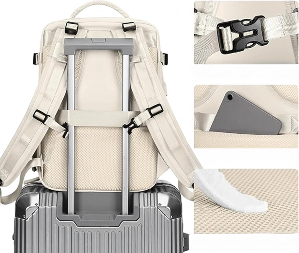 Wygodne podróżowanie z mocowaniem na walizce