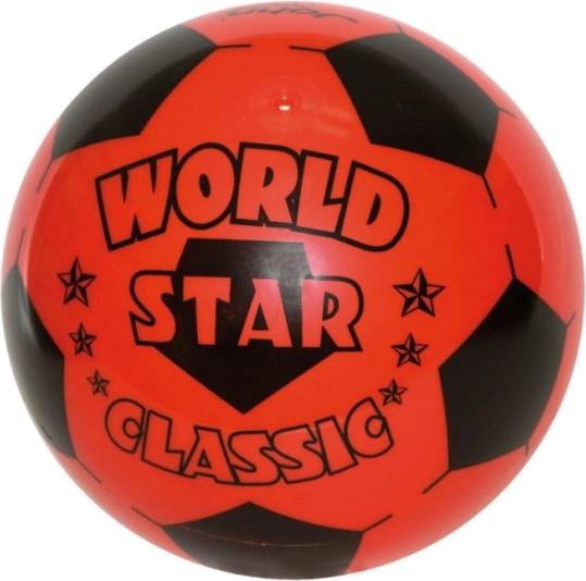Plastowa piłka nożna WORLD STAR 220 mm
