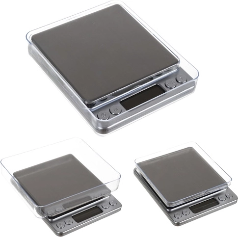 Kompaktowa konstrukcja z miseczkami i pokrywą