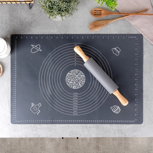 Dokładny pomiar i równomierne wałkowanie