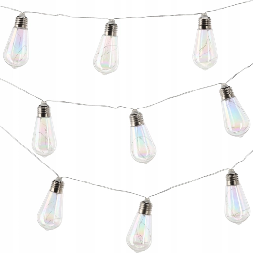 Jasne, zimnobiałe światło 10 LED