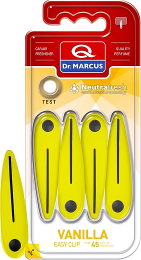 Dr. Marcus Easy Clip odświeżacz powietrza do samochodu wanilia