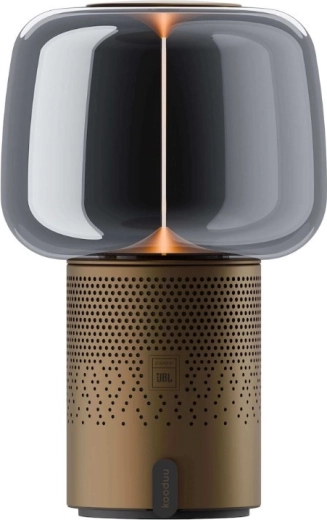Kooduu Serena Play przenośna lampa LED z głośnikiem Bluetooth, brązowa