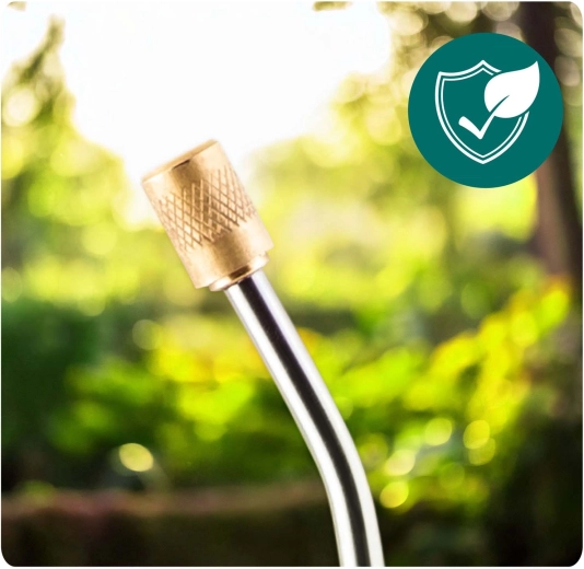 Mosiężna dysza do precyzyjnego oprysku