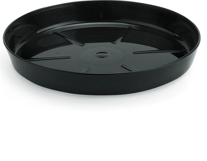 Podstawka pod doniczkę Lamela czarna 33,7 cm