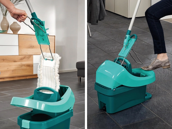 Higieniczne wyżymanie bez kontaktu z wodą