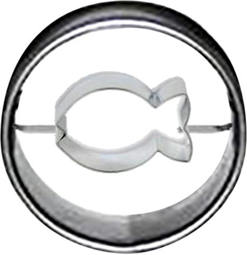 Foremka do ciastek kółko – ryba 4 cm