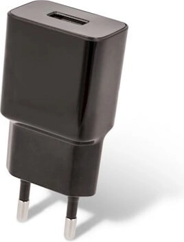 Maxlife ładowarka sieciowa z USB 2,1 A z kablem micro USB czarna