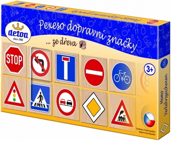 Detoa Pexeso Znaki drogowe