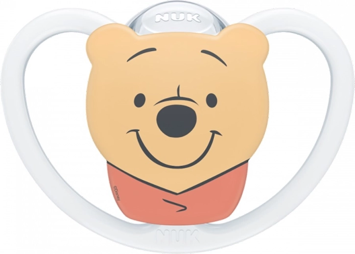 NUK Perfect Match Air Disney smoczek Kubuś Puchatek 6–18 miesięcy biały