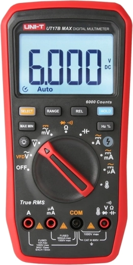 Cyfrowy multimetr Uni-T True RMS UT17B MAX