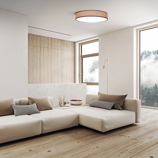 Naturalny design w dekorze surowej juty