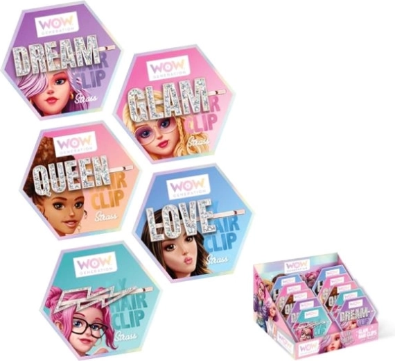 Spinka do włosów WoW Generation LOVE z perełkami