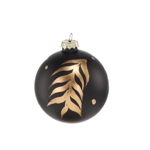 Matowa elegancja ze złotym dekorem