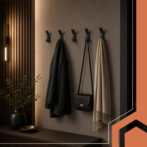 Matowo-czarny loftowy design do każdego pomieszczenia