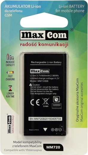 Bateria litowo-jonowa do telefonu MM720