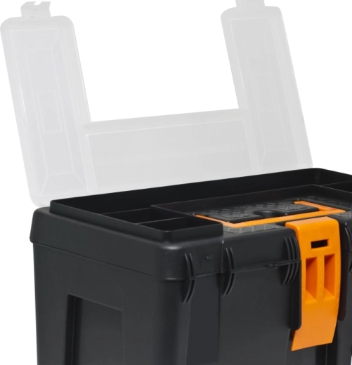 Przejrzysty organizer w pokrywie