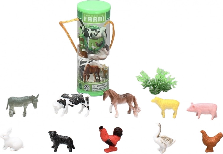 Figurka zwierzątka z farmy 3,5–6 cm - 1 sztuka