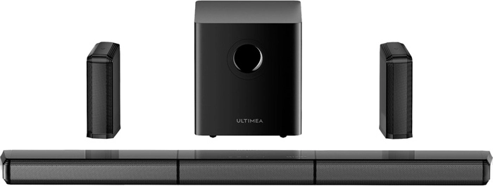 Pochłaniający dźwięk 7.1 z technologią SurroundX™