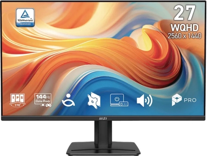 MSI Pro MP275Q E14 27" monitor WQHD 144 Hz czarny