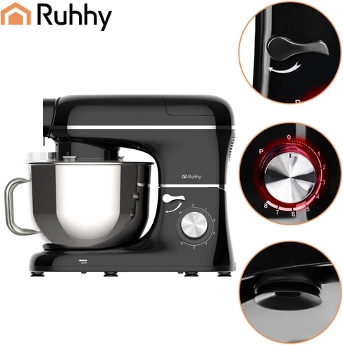 Mocny silnik 1500 W i 6 prędkości + PULSE