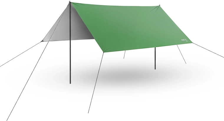 Podróżny tarp NILS Camp zielony