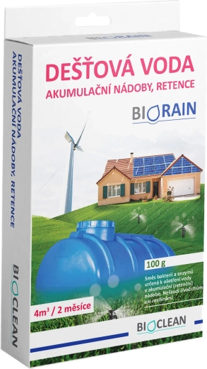 Bakterie do zbiorników na deszczówkę BioRain 100 g
