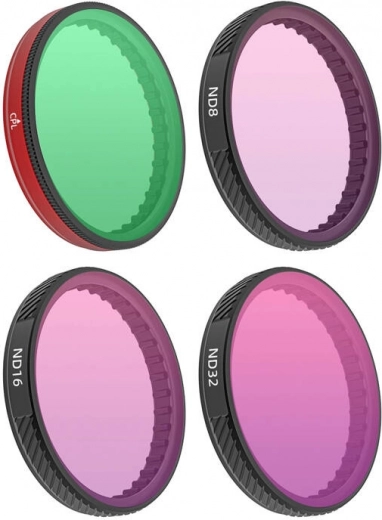 Zestaw filtrów Sunnylife CPL+ND8+ND16+ND32