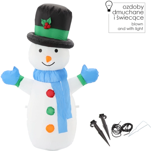 Stabilny na zewnątrz dzięki śledziom i linkom