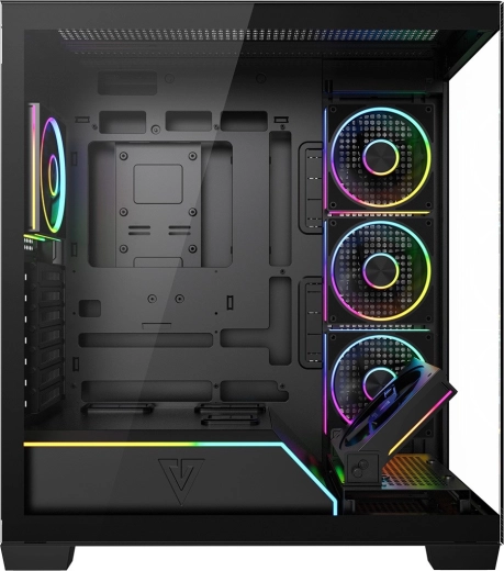 Pięć wentylatorów ARGB i zintegrowany kontroler