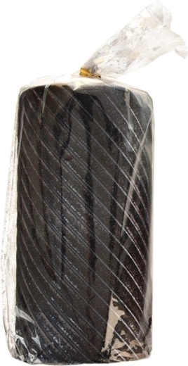 Świeca walcowa Caro czarna 7 × 10 cm