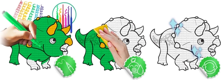 Rysuj, wytrzyj i od nowa – nieskończona zabawa bez bałaganu