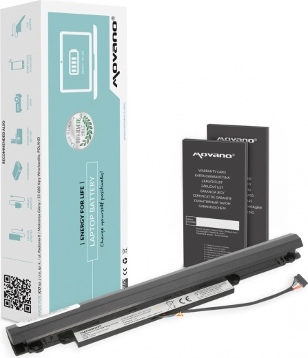 Bateria Movano do Lenovo IdeaPad 110-14IBR / 110-15IBR (L15S3A02) 2200 mAh 24 Wh