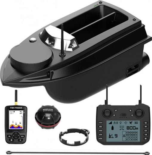 Flytec V030 inteligentna łódź zanętowa z GPS i sonarem 20000 mAh