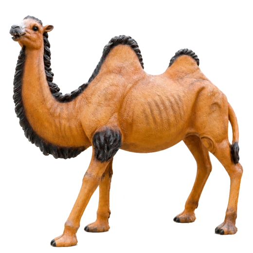 Dekoracyjna figura wielbłąda do szopki bożonarodzeniowej 106 cm
