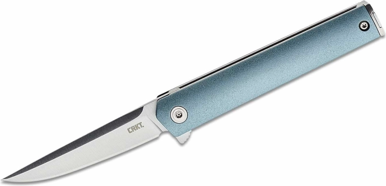 CRKT CEO Compact Blue nóż składany 6,6 cm, niebieski, GRN