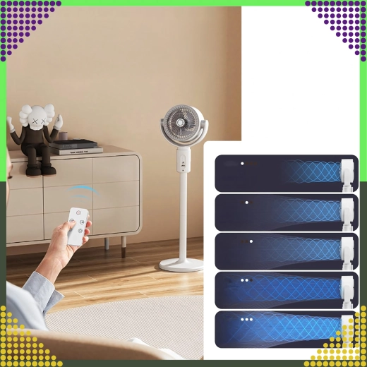 Szeroka oscylacja dla równomiernego chłodzenia