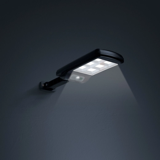 Solarny reflektor ścienny z czujnikiem ruchu i 6 diodami COB LED