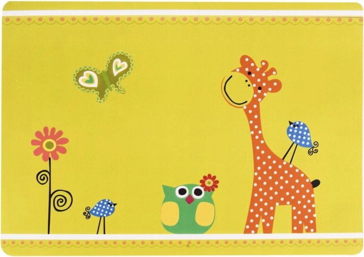 Dziecięca podkładka na stół UH żyrafa 35 × 25 cm