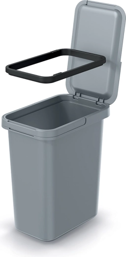 Uchylna pokrywa dla higienicznego użytkowania